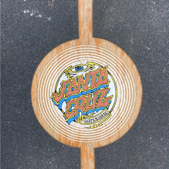 Santa Cruz Slalom Trip‎ Dot Freeride Skateboard Assembled - Picture 4 of 12